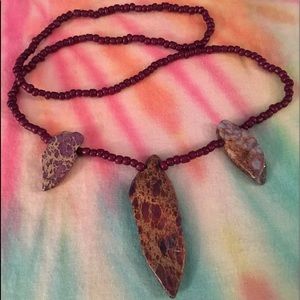 Handmade statement necklace